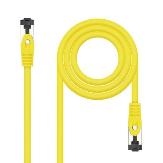 Cable de red Nanocable 10.20.2000-L25-Y Cat8.1 0,25 m SSTP LSZH Amarillo