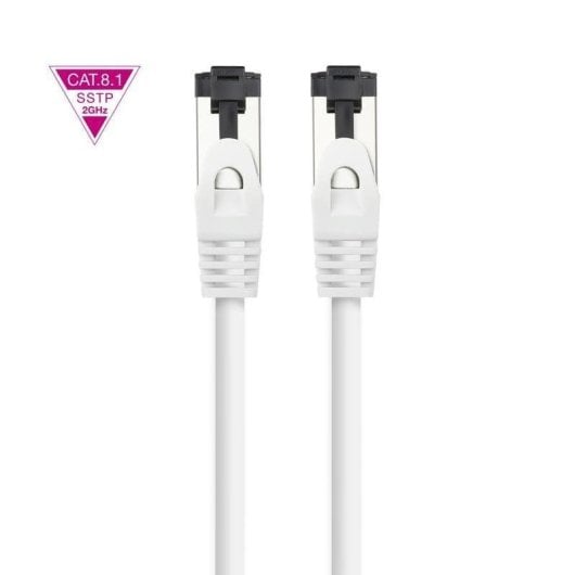 Cable de red Nanocable 10.20.2000-L25-W Cat.8.1 SSTP 0,25 m blanco LSZH