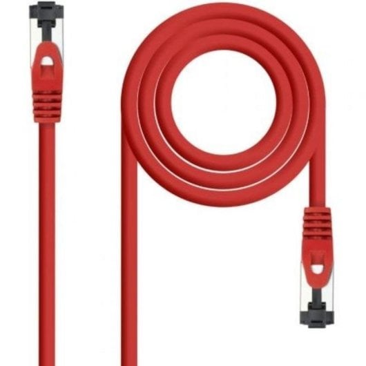 Cable de red Nanocable 10.20.2000-L25-R Cat.8.1 SSTP 0,25 m Rojo LSZH