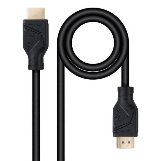 Cable HDMI Nanocable 8K 48Gbps 0,5 m Macho-Macho CCS Negro