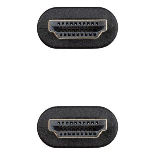 Cable HDMI Nanocable 8K 48Gbps 0,5 m Macho-Macho CCS Negro