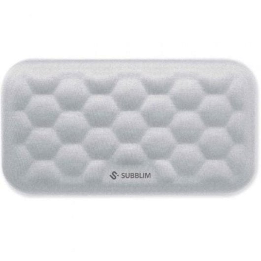 Reposamuñecas Subblim SUBMP-04E041 AirMesh 3D mousse mémoire argent