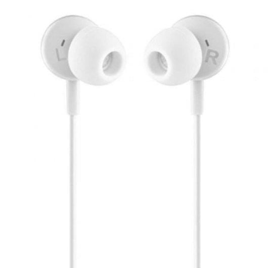 Kopfhörer NGS Cross Step White kabelgebunden USB-C In-Ear mit Mikrofon Weiß