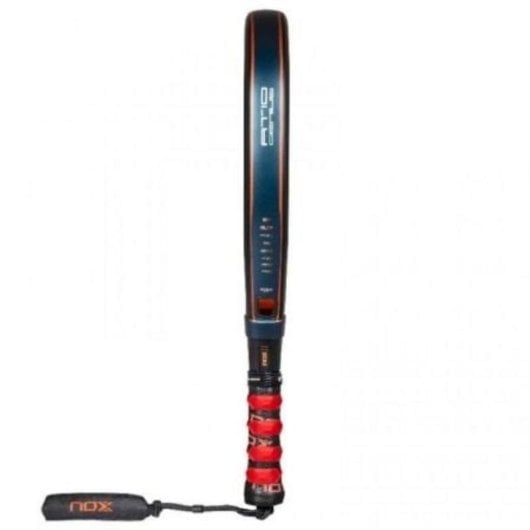 Pala de Pádel Nox Sport AT10 Luxury Genius Attack 18K diamante carbono 18K spin