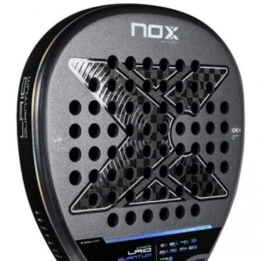 Raquette de padel Nox Sport LA10 Quantum 12K Diamant Carbon 12K Grip Pro