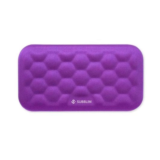 Descansa-muñecas Subblim SUBMP-04E042 Ergo AirPadding espuma memória roxo base antiderrapante