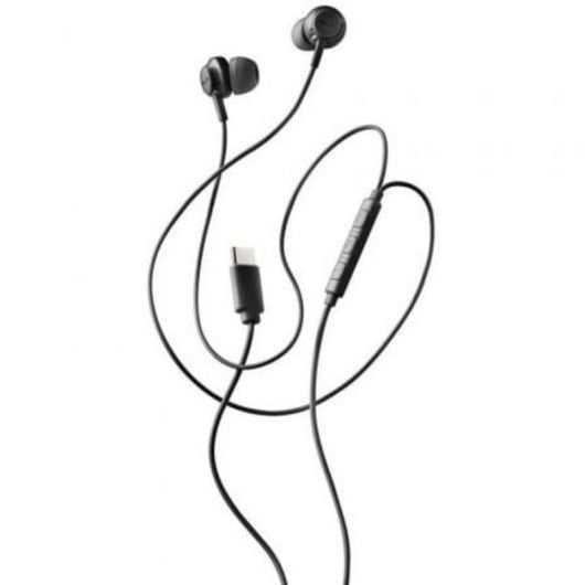 Kopfhörer NGS Cross Step kabelgebunden USB-C Mikrofon Multifunktionstaste Schwarz