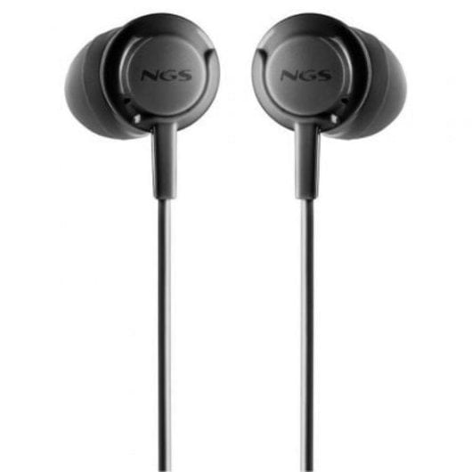 Kopfhörer NGS Cross Step kabelgebunden USB-C Mikrofon Multifunktionstaste Schwarz