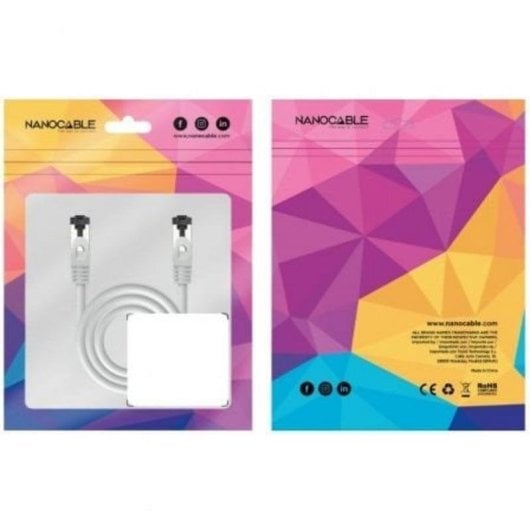 Câble réseau Nanocable 10.20.2001-L150 Cat.8.1 SSTP 1,5 m LSZH gris