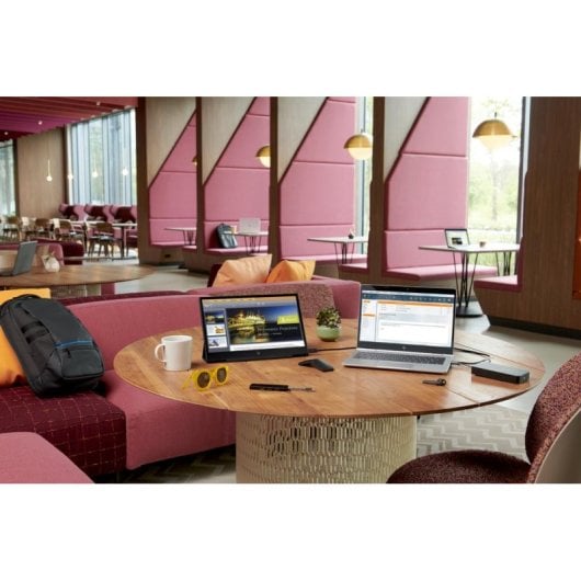 Câble antivol HP Sure Key 6UW42AA 1,83 m Noir Argent Interchangeable clés