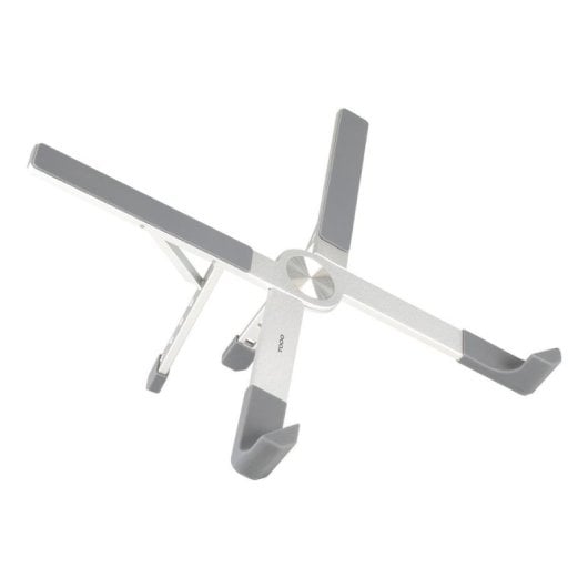 Soporte portátil TooQ TQLRS0036-AL plegable aluminio 5 posiciones 11-17,3" plata