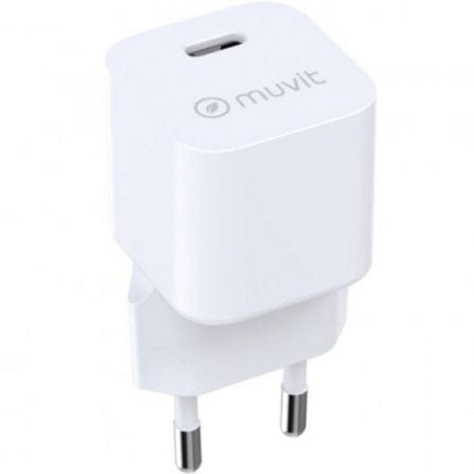 Carregador de parede Muvit SN-TC302CD1E030A USB-C 30W Power Delivery Bioresina