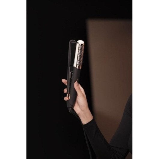 Keramik-Profi-Glätteisen Rowenta Ultimate Experience SF8230F0 200ºC 5 Temperaturstufen Abschaltautomatik Extra Lang Schwarz Kupfer