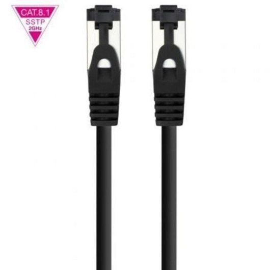 Cable de red Nanocable Cat8.1 SSTP 7 m LSZH negro