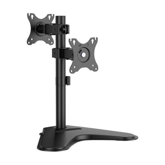 Soporte de monitor Aisens DT32TR-409 de sobremesa para 2 pantallas 17-32" inclinable y rotable