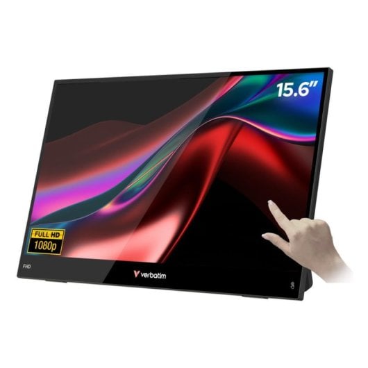 Monitor Verbatim Portable 15.6" FullHD 60Hz IPS Touch 10ms HDR Montierbar