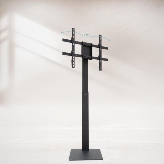 Supporto TV da pavimento TooQ FS2286M-B rotazione 90° 37-70" acciaio nero