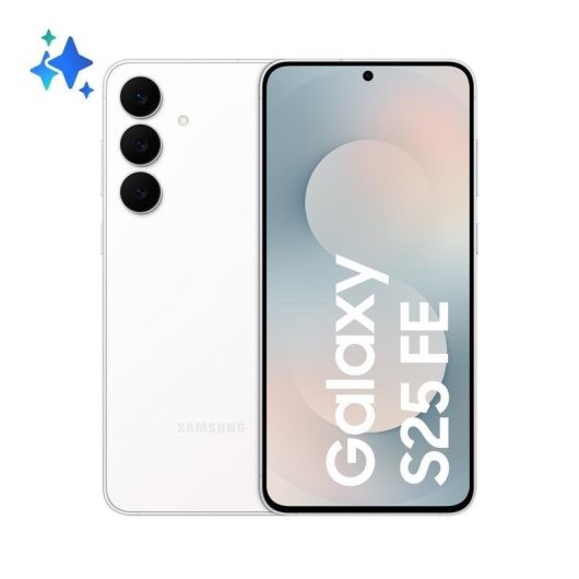 Samsung Galaxy S25 FE 5G 8GB Weiß 128GB 6,7 Zoll AMOLED