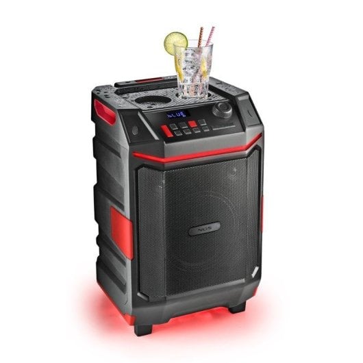 Altavoces NGS Portátiles Inalámbricos Bluetooth 300W IPX6 con luces LED y trolley