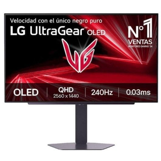 Écran PC LG UltraGear 27GX704A 27" QHD 240Hz OLED 0,03ms FreeSync G-Sync HDR True Black 400