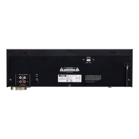 Pletina cassette Teac W-1200 double cassette USB enregistrement numérique noir