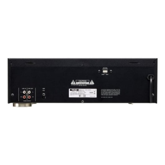 Pletina cassette Teac W-1200 double cassette USB enregistrement numérique noir