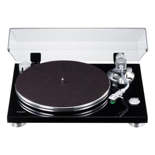Tocadiscos Teac TN-3B-SE tracción por correa previo phono MM brazo en S negro