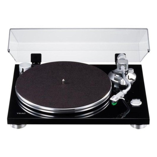 Tocadiscos Teac TN-3B-SE tracción por correa previo phono MM brazo en S negro