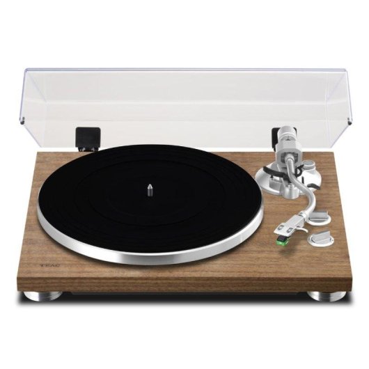 Plattenspieler Teac TN-400BT-X Riemenantrieb Bluetooth Walnuss Aluminium