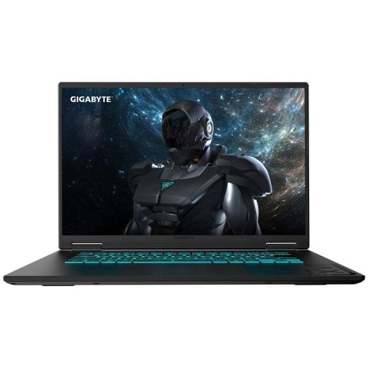 Notebook Gigabyte GAMING A16 PRO DYHG5FRCC4SH 16" Intel Core 7 240H 32GB 1TB SSD RTX 5080 16GB QHD+ Schwarz