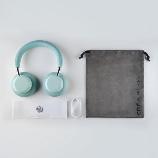 Auriculares CMF by Nothing Headphone Pro Inalámbricos com Cancelamento de Ruído Cinza Claro