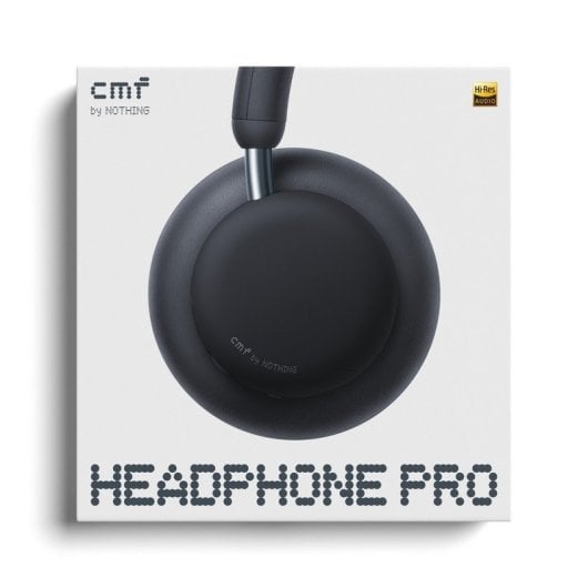 Auricolari CMF by Nothing Headphone Pro wireless Bluetooth con Cancellazione del Rumore Grigio Scuro