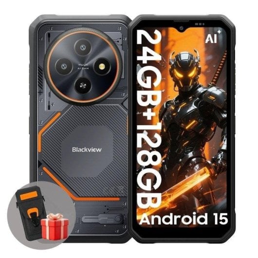 Blackview Fort 2 4G 8GB 128GB 6.56" Schwarz