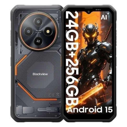Blackview Fort 2 4G 8GB 256GB 6.56" Schwarz