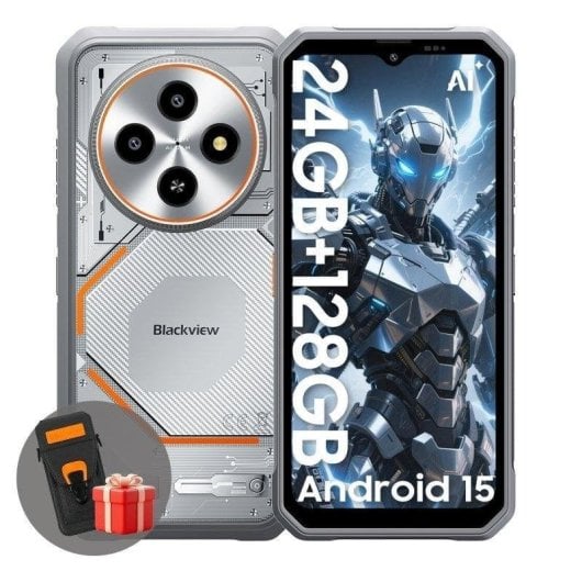 Blackview Fort 2 4G 8GB 6.56" 128GB Blanco batería 5000 mAh