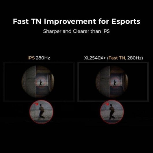 Écran PC BenQ ZOWIE XL2540X+ 24,1" Full HD 280Hz TN Fast Réglage industriel