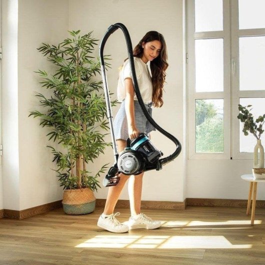 Aspirador sem Saco Cecotec Conga Rockstar Cyclonic Plus 800W Filtro HEPA 2L Preto