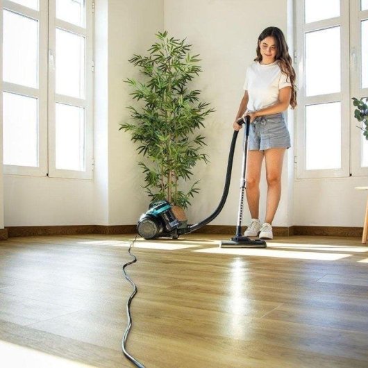 Aspirador sem Saco Cecotec Conga Rockstar Cyclonic Plus 800W Filtro HEPA 2L Preto