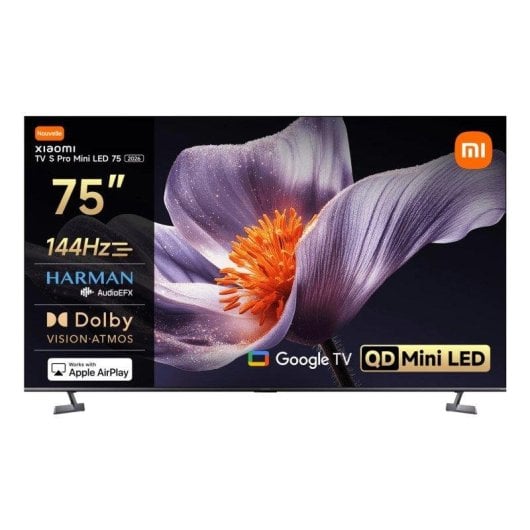 TV Xiaomi QD-Mini LED S Pro Mini LED 75" 4K UHD GoogleTV Gaming HDR