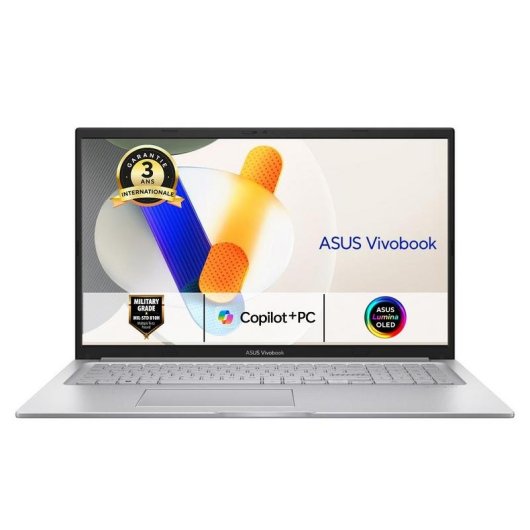 Portable ASUS Vivobook 17 X1704VA-AU674W 17.3" Intel Core i3-1315U 8GB 512GB SSD FHD