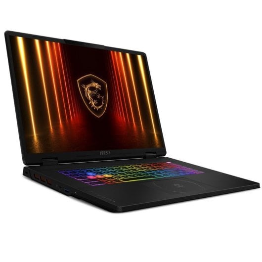 Portátil MSI Crosshair 18 HX AI A2XW 18" Intel Core Ultra 7 255HX 32GB 1TB SSD RTX 5070 8GB Preto