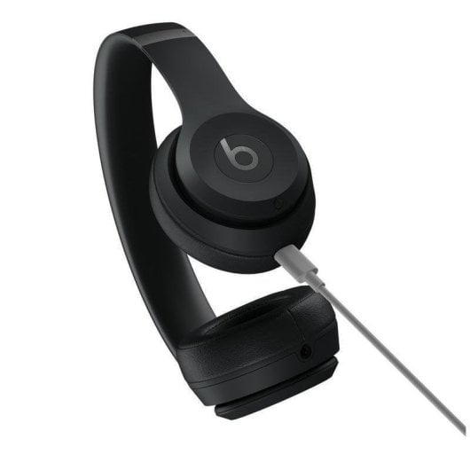 Auricolari Apple Beats Solo 4 Wireless e cablati Bluetooth con microfono, nero