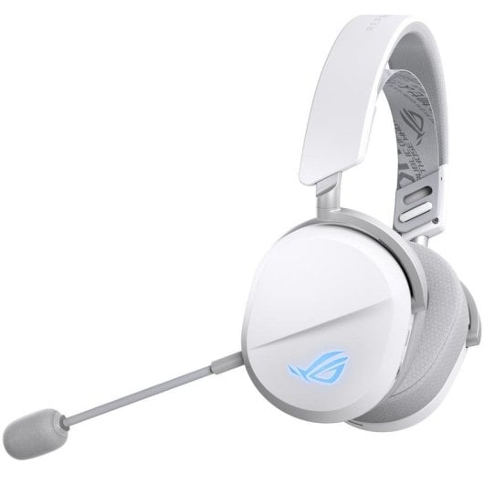 Casque ASUS ROG Pelta sans fil et filaire Bluetooth Gaming rétroéclairage multicolore Blanc