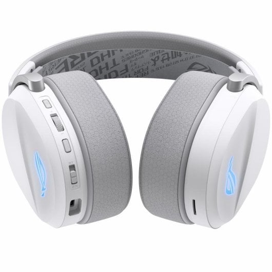 Casque ASUS ROG Pelta sans fil et filaire Bluetooth Gaming rétroéclairage multicolore Blanc