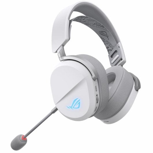 Casque ASUS ROG Pelta sans fil et filaire Bluetooth Gaming rétroéclairage multicolore Blanc