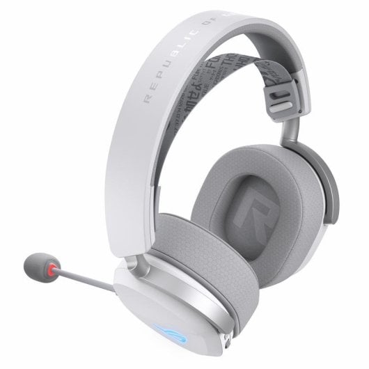 Casque ASUS ROG Pelta sans fil et filaire Bluetooth Gaming rétroéclairage multicolore Blanc