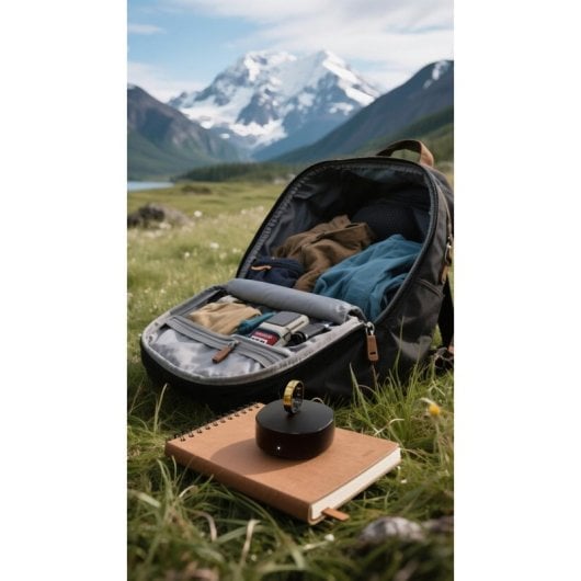 Bague connectée RingConn Gen 2 Taille 12 Bluetooth IP68 Autonomie 12 jours iOS/Android Capteurs santé Or rose