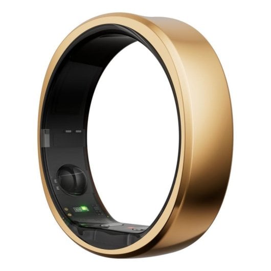 Bague intelligente RingConn Gen 2 Taille 8 Bluetooth IP68 Autonomie 12 jours Android iOS Suivi activité Cardio Or rose