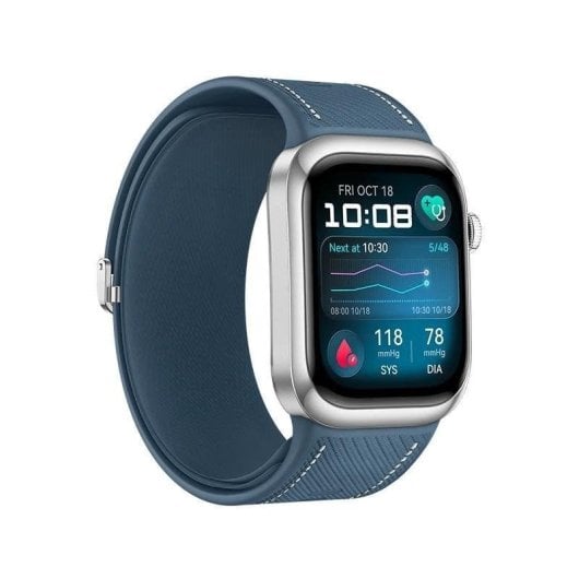 Huawei D2 Luca-B29 Bluetooth NFC 38mm AMOLED Bleu Taille Unique IP68 Pulsomètre