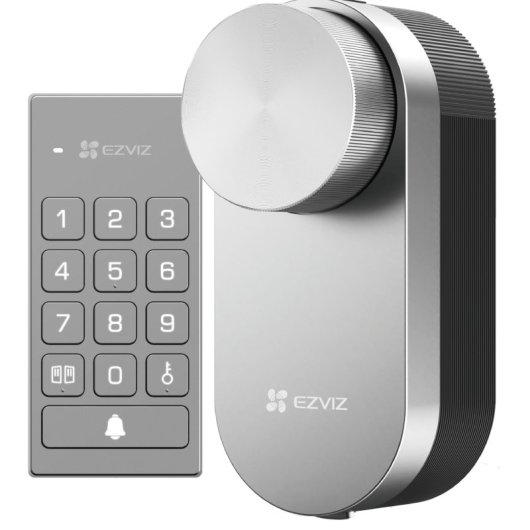 Türschloss EZVIZ DL01 Pro DL01CP WiFi Öffnung mit PIN-Code und RF-Karte IP65